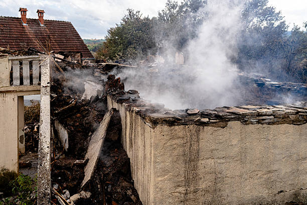 Professional Fire Damage Removal technician working in Maple Shade, NJ